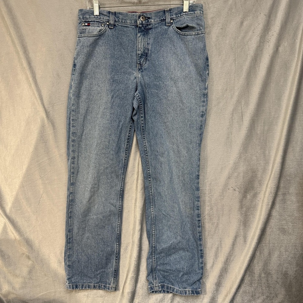 Tommy Hilfiger Jeans Womens 10R Blue Classic Fit Petite Denim High Rise
